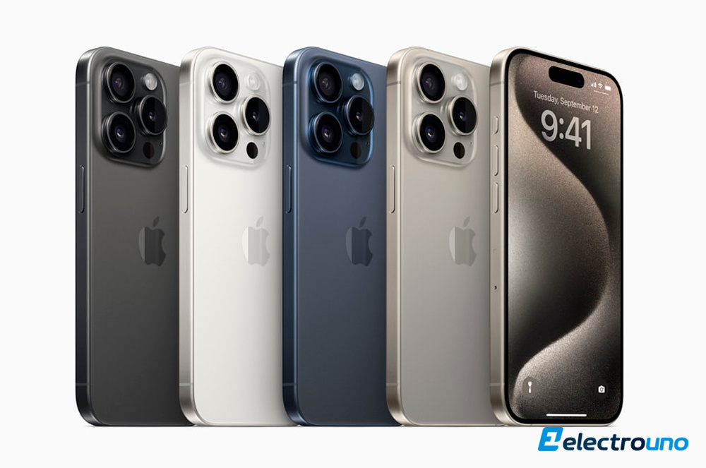 Apple presenta el iPhone 15, iPhone 15 Pro y iPhone 15 Pro Max, descúbrelo de la mano de Electrouno.