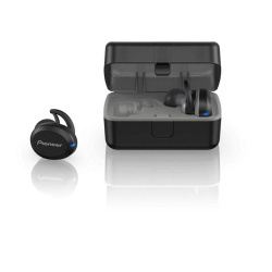 Auriculares bluetooth pioneer in-ear truly wireless sport se-e8tw-h negro - bt 4.2 tws - ipx5 - estuche de carga - app pioneer