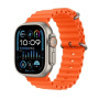 Apple Watch Ultra 2 GPS + Cellular 49mm Caja Titanio con Correa Ocean Naranja