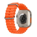 Apple Watch Ultra 2 GPS + Cellular 49mm Titanium Case with Orange Ocean Strap