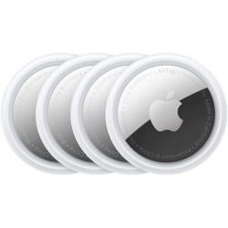  Apple AirTag Bluetooth Prata, Branco Pack 4 Dispositivos 