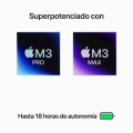 Macbook Pro Apple M3 Pro 12 Núcleos/18GB/1TB SSD/GPU 18 Núcleos/14'' plata