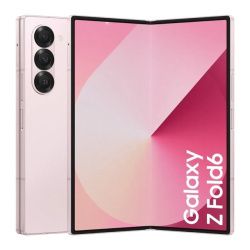 Samsung Galaxy Z Fold6 256GB Foldable Smartphone with AI Pink