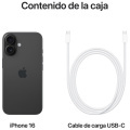 Apple iPhone 16 256GB Negro 