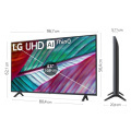 LG 43UR781C0LK 43'' LED UltraHD 4K HDR10 