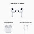 Apple AirPods 3ª Generación con Estuche de Carga Lightning 