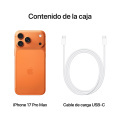 Apple iPhone 17 Pro Max 256GB Naranja cósmico