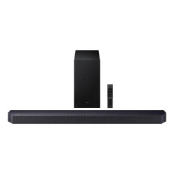 Samsung Q600F Barra de sonido Bluetooth HDMI eARC 9 altavoces Subwoofer SpaceFit Pro 