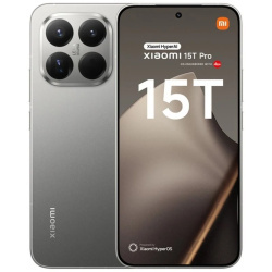 Xiaomi 15T Pro 12GB 512GB 6.83'' AMOLED 5G Dual SIM Cámara Leica 50MP Android 16 Gris 