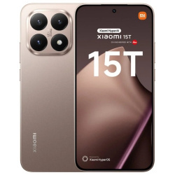 Xiaomi 15T 12GB 512GB 6.83'' AMOLED 5G Dual SIM Cámara Leica 50MP Android 16 Oro Rosa 