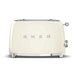 Smeg TSF01CREU Toaster 2 Slices 950W Cream 