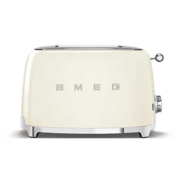 Smeg TSF01CREU Toaster 2 Slices 950W Cream 