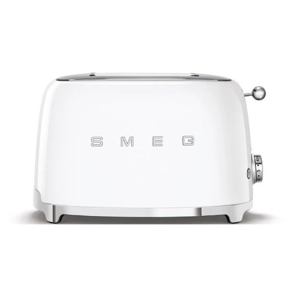 Smeg TSF01WHEU Toaster 2 Slices 950W White 