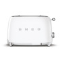 Smeg TSF01WHEU Toaster 2 Slices 950W White 