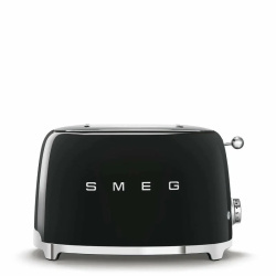 Smeg TSF01BLEU Toaster 2 Slices 950W Black Glossy 