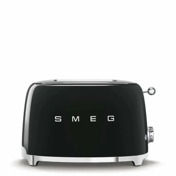 Smeg TSF01BLEU Toaster 2 Slices 950W Black Glossy 