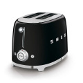 Smeg TSF01BLEU Toaster 2 Slices 950W Black Glossy 
