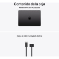 MacBook Pro Apple M5 10 Núcleos 16GB 1TB SSD GPU 14'' Negro