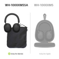 Sony WH1000XM5B.CE7 Auriculares Inalámbricos con Cancelación de Ruido Negros + Soft Case 
