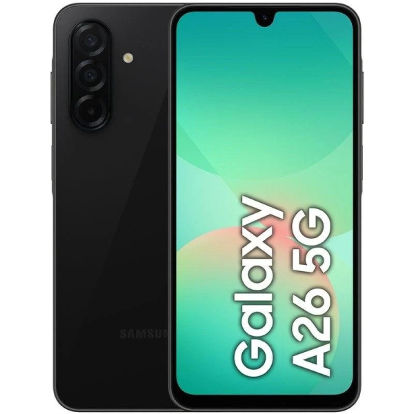 Samsung Galaxy A26 5G 6GB/128GB Smartphone 6.7'' Super AMOLED Android 15 Negro 