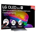 LG OLED evo 55'' LG OLED55C66LB 4K  Smart TV  AI  C6 Gris oscuro Negro