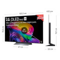 LG OLED evo 55'' LG OLED55C66LB 4K  Smart TV  AI  C6 Gris oscuro Negro