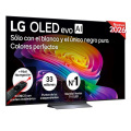LG OLED evo 83'' LG OLED83C66LB 4K Smart TV AI C6 Gris oscuro Negro