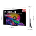 LG OLED evo 83'' LG OLED83C66LB 4K Smart TV AI C6 Gris oscuro Negro