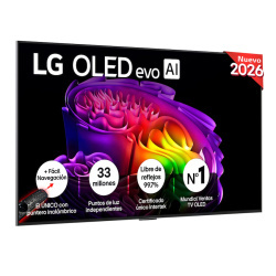 LG  OLED evo 55'' LG OLED55G68LW 4K Smart TV AI G6 Gris oscuro Negro