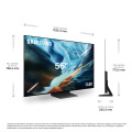 Samsung OLED 55'' TQ55S93HAEXXC 4K Smart TV SIN reflejos con Vision AI. 165Hz Ultimate Gaming Pack - Negro