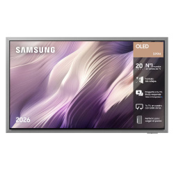 Televisão OLED da Samsung de 83'' - Samsung TQ83S99HAEXXC, Smart TV 4K sem reflexos com Vision AI. Modo Arte - Preto