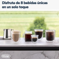 DeLonghi Rivelia EXAM440.55.B Cafetera Superautomática con Molinillo Integrado 19 Bares Negra 