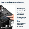 DeLonghi Rivelia EXAM440.55.B Cafetera Superautomática con Molinillo Integrado 19 Bares Negra 